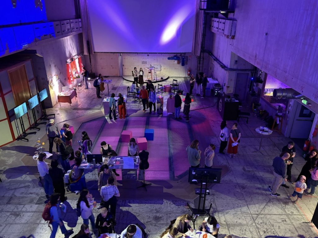 picture from inside the Reactor hall at KTH