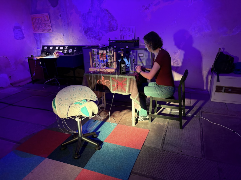 picture of a person using a special chair