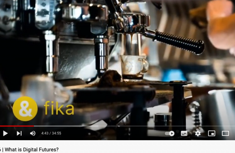 Check out the podcast “& fika”: Anna Kiefer explains all you need to know about Digital Futures