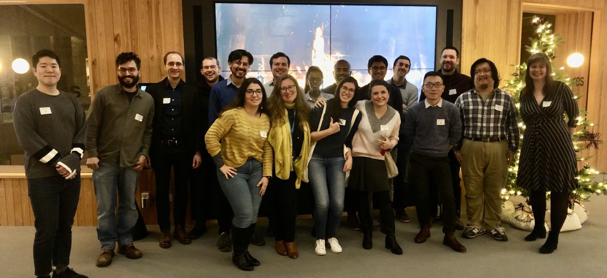 Picture of postdocs at the Networking event November 2021
