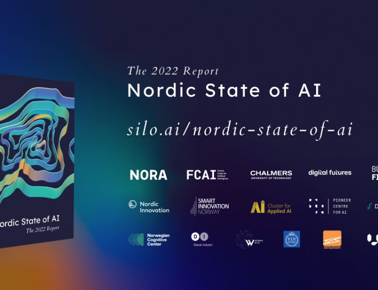 The 2022 Report: Nordic State of AI – launched today
