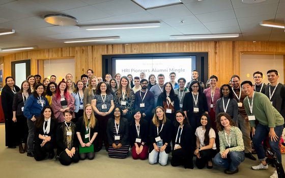 HRI Pioneers Mingle at Digital Futures – Bringing Together Researchers from All over the World!